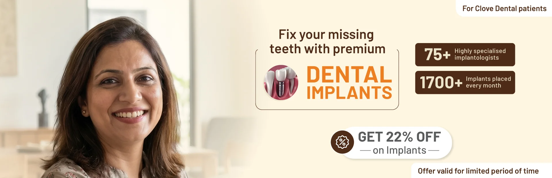Implants offer